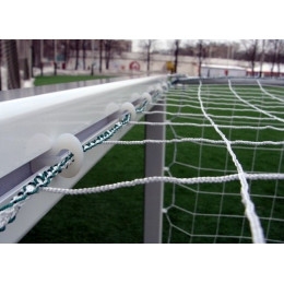 Ворота 3х2м алюминиевые 80х80 мм мини футбольные/гандбольные (разборные)