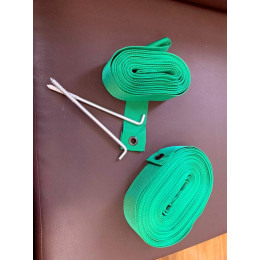 Разметка площадки для пляжного волейбола 8х16м зеленый (ленты)