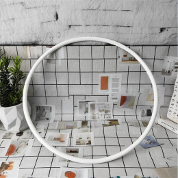 Обруч гимнастический 80см белый